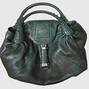 Fendi Spy Bag Forest Green like new